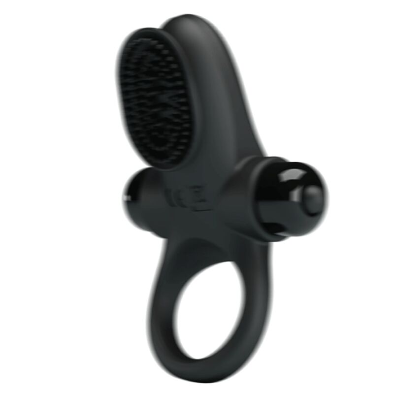 PRETTY LOVE - VIBRATING PENIS RING II BLACK
