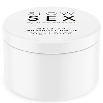 BIJOUX - BOUGIE DE MASSAGE CORPOREL SLOW SEX 50 G