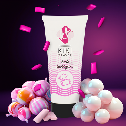KIKÍ TRAVEL - LUBRIFIANT SAVEUR GOMME 50 ML