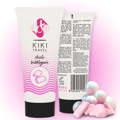 KIKÍ TRAVEL - LUBRIFIANT SAVEUR GOMME 50 ML