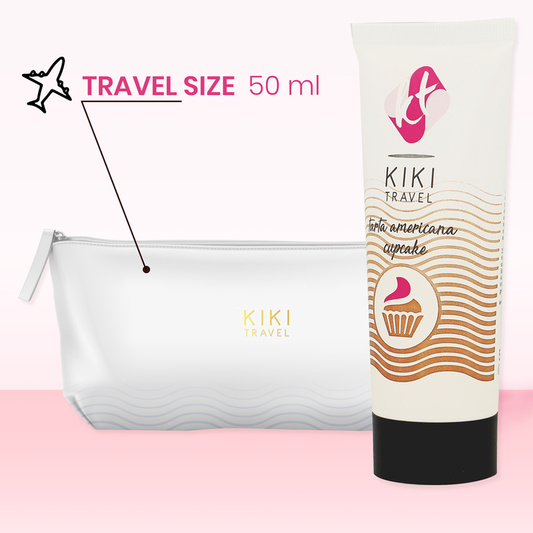 KIKÍ TRAVEL - GEL GLISSANT SAVEUR CUPCAKE 50 ML