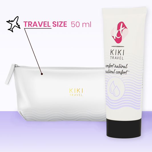 KIKÍ TRAVEL - GEL GLISSANT CONFORT NATUREL 50 ML