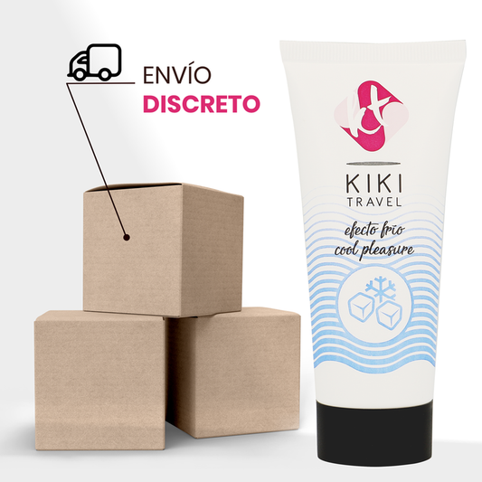KIKÍ TRAVEL - GEL GLISSANT INTENSIFIANT EFFET FROID 50 ML