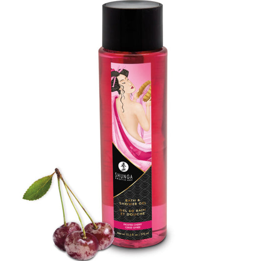 SHUNGA - GEL BAIN ET DOUCHE CERISE 370 ML