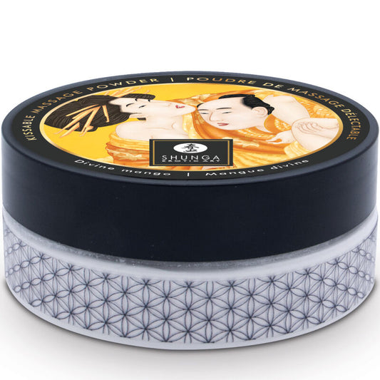 SHUNGA - KIT DE POUDRE DE MASSAGE À LA MANGUE COMESTIBLE