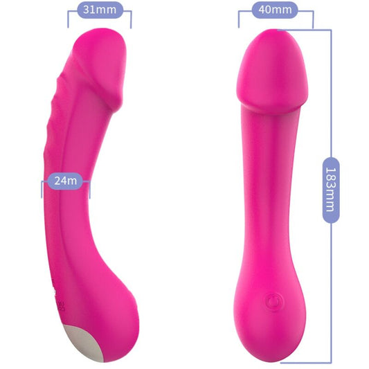 ARMONY - GODE VIBRANT POINT G EN SILICONE FUCHSIA