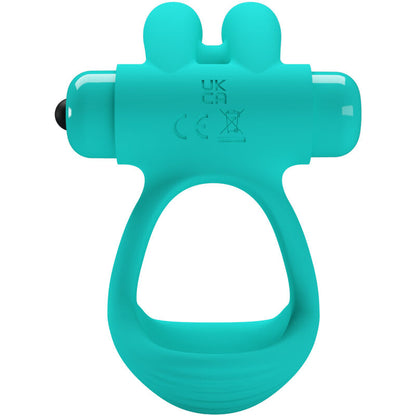 PRETTY LOVE - BAGUE VIBRANTE DANTE GREEN RABBIT