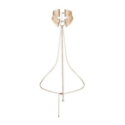 BIJOUX - COLLIER MÉTALLISÉ DORÉ DÉSIR MÉTALLIQUE