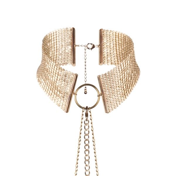 BIJOUX - COLLIER MÉTALLISÉ DORÉ DÉSIR MÉTALLIQUE