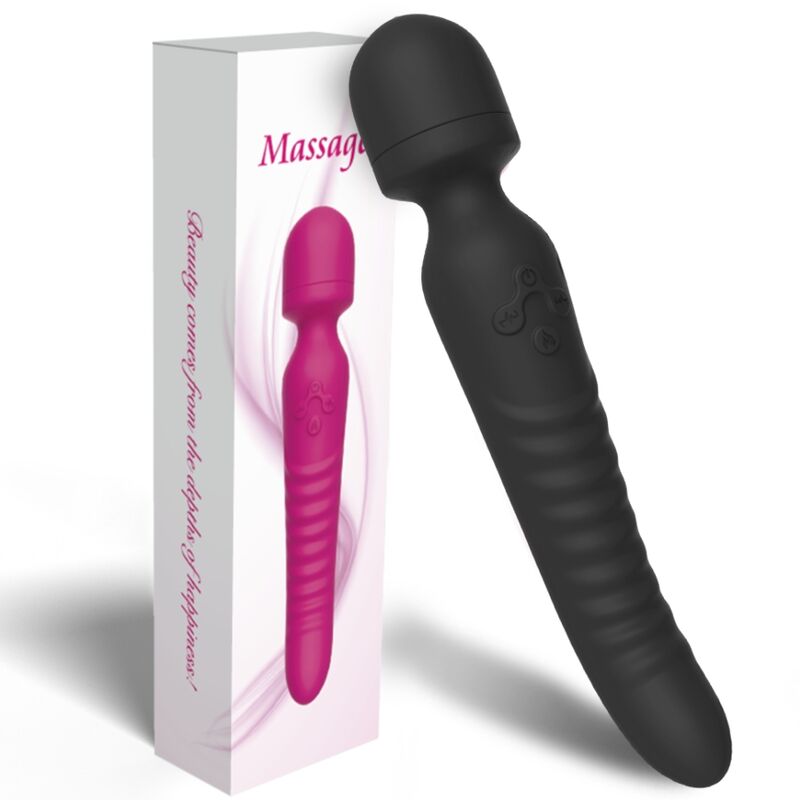 ARMONY - MISSION MASSAGER &amp; VIBRATEUR EFFET CHALEUR NOIR
