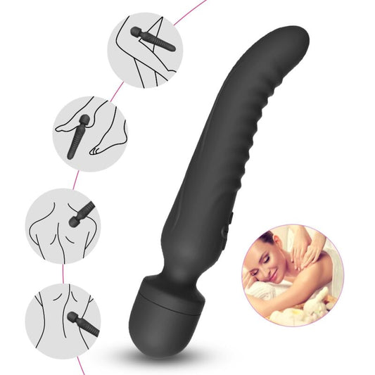 ARMONY - MISSION MASSAGER &amp; VIBRATEUR EFFET CHALEUR NOIR