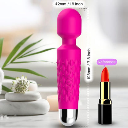ARMONY - MASSEUR ET VIBRATEUR POSTMAN TÊTE FLEXIBLE FUCHSIA