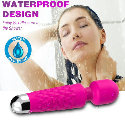 ARMONY - MASSEUR ET VIBRATEUR POSTMAN TÊTE FLEXIBLE FUCHSIA