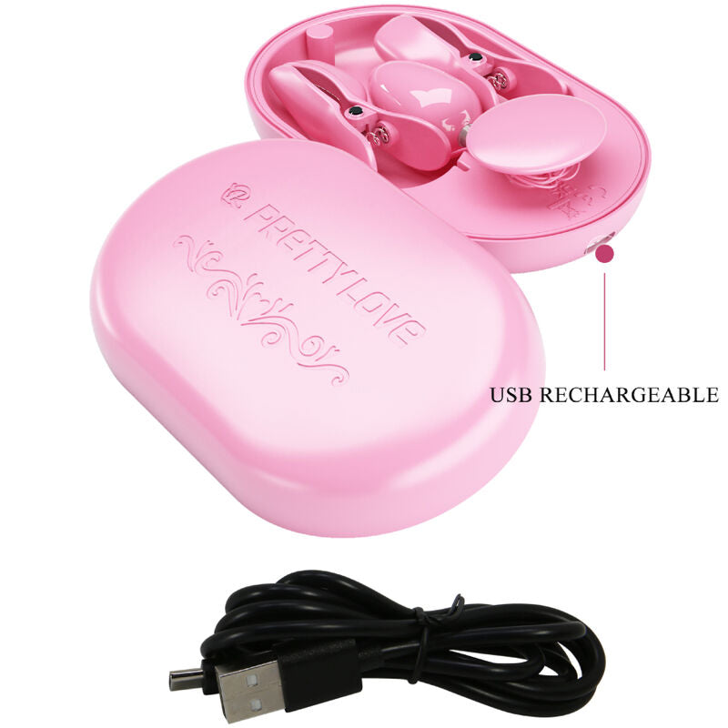 PRETTY LOVE - BOÎTE SURPRISE CLIPS ÉLECTRO-STIMULATION ROSE