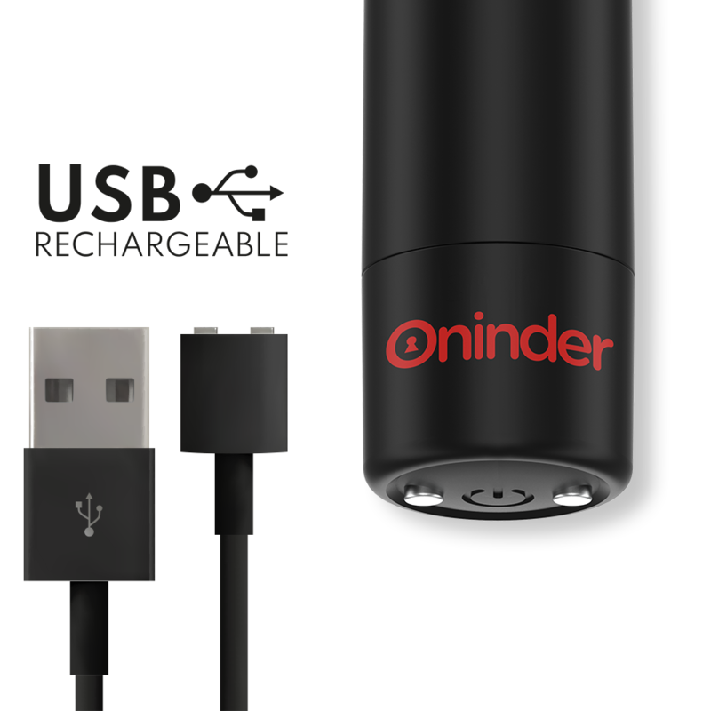 ONINDER - BERLIN VIBRATING BULLET BLACK - APPLICATION GRATUITE