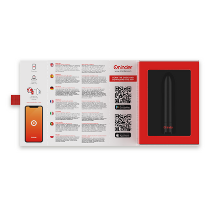 ONINDER - BERLIN VIBRATING BULLET BLACK - APPLICATION GRATUITE
