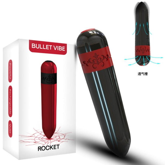 ARMONY - ROCKET BULLET VIBRANTE TÉLÉCOMMANDÉE NOIRE