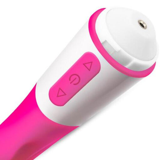 ARMONY - VIBRATEUR ET STIMULATEUR RECHARGEABLE HAPPY FUCHSIA
