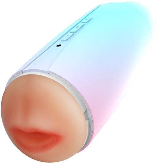 ARMONY - MASTURBATEUR DOUBLE VIBRATEUR VAGIN ET BOUCHE RAINBOW