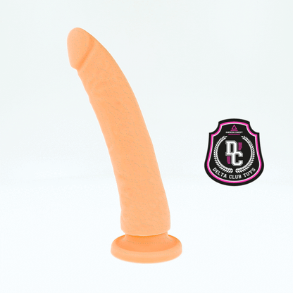 DELTA CLUB - DILDO REALISTA NATURAL SILICONA MEDICA 20 CM -O- 4 CM