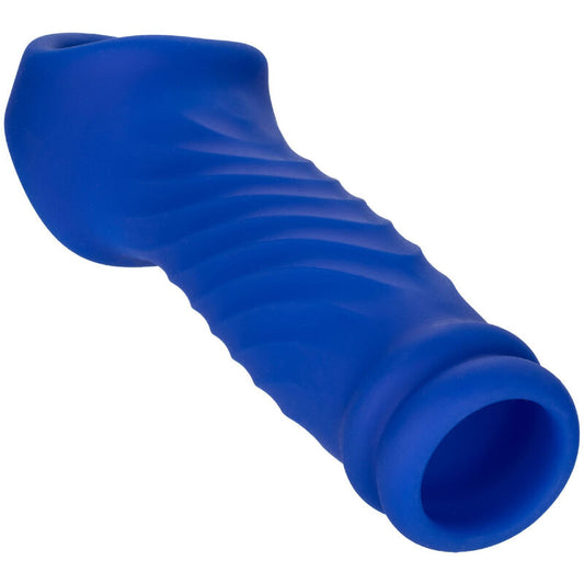CALEXOTICS - MANCHON DE PÉNIS EN SILICONE LIQUIDE ADMIRAL WAVE BLEU