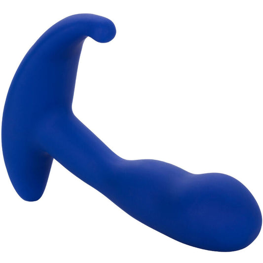 CALEXOTICS - STIMULATEUR ET VIBRATEUR ANAL COURBÉ BLEU ADMIRAL