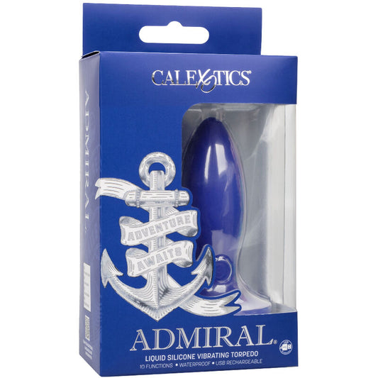 CALEXOTICS - PLUG ANAL VIBRANT BLEU AMIRAL TORPEDO