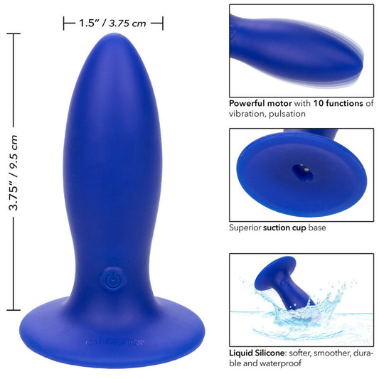 CALEXOTICS - PLUG ANAL VIBRANT BLEU AMIRAL TORPEDO