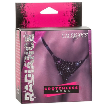 CALEXOTICS - STRING OUVERT À L'ENTREJAMBE RADIANCE STRASS
