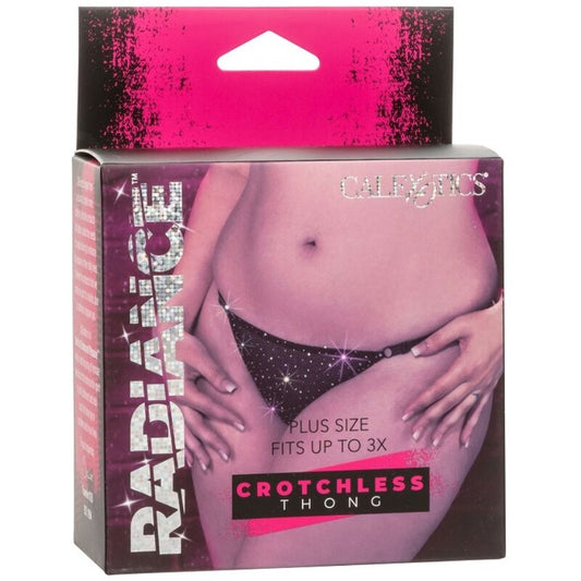 CALEXOTICS - STRING OUVERT RADIANCE AVEC STRASS GRANDE TAILLE