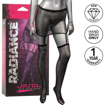 CALEXOTICS - JUPE JARRETELLES RADIANCE LONGUEUR CUISSE