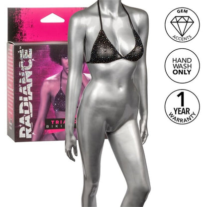 CALEXOTICS - HAUT DE BIKINI TRIANGLE À STRASS RADIANCE