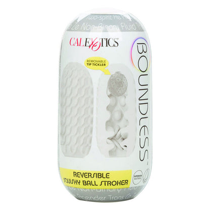 CALEXOTICS - BOUNDLESS STROKER SOFT RÉVERSIBLE GRIS