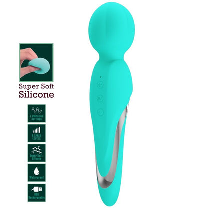 PRETTY LOVE - VIBRATEUR WALTER WATER GREEN WAND