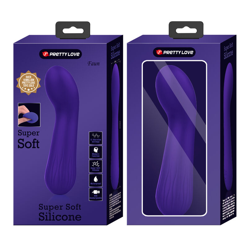 PRETTY LOVE - VIBRATEUR LILAS RECHARGEABLE FAUN