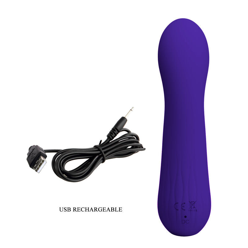 PRETTY LOVE - VIBRATEUR LILAS RECHARGEABLE FAUN