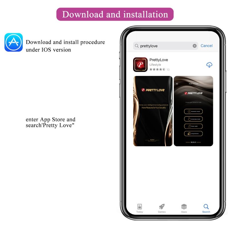 PRETTY LOVE - CATALINA VIBRATEUR APPLICATION TÉLÉCOMMANDÉE LILAS
