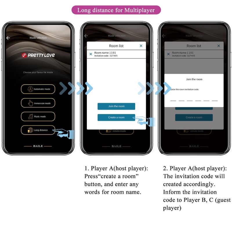 PRETTY LOVE - CATALINA VIBRATEUR APPLICATION TÉLÉCOMMANDÉE LILAS