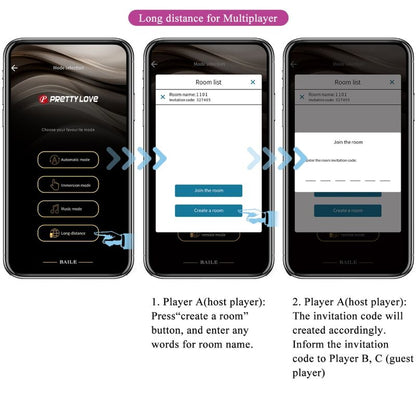 PRETTY LOVE - CATALINA VIBRATEUR APPLICATION TÉLÉCOMMANDÉE LILAS