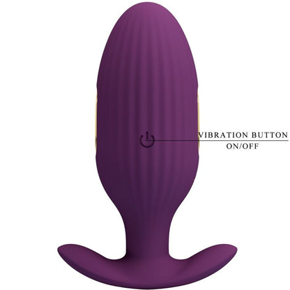 PRETTY LOVE - JEFFERSON APP-CONTROLLED ANAL PLUG LILAC