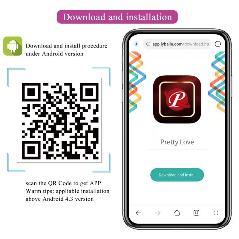 PRETTY LOVE - JEFFERSON APP-CONTROLLED ANAL PLUG LILAC