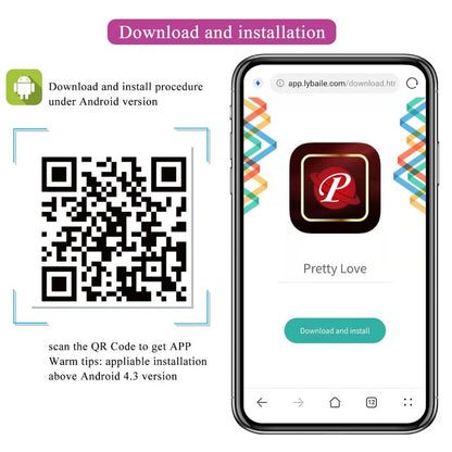 PRETTY LOVE - JEFFERSON APP-CONTROLLED ANAL PLUG LILAC