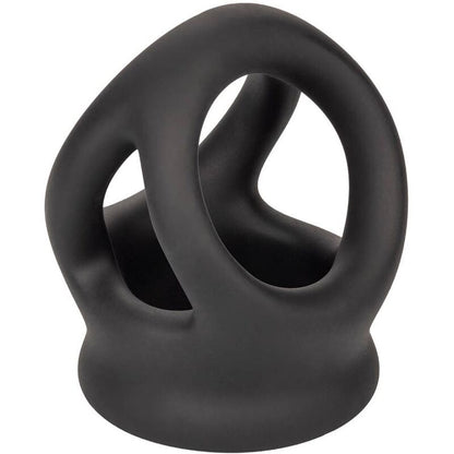 CALEXOTICS - BAGUE DOUBLE CAGE ALPHA NOIRE