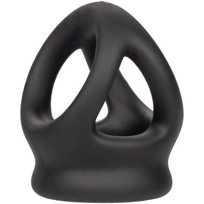 CALEXOTICS - BAGUE DOUBLE CAGE ALPHA NOIRE