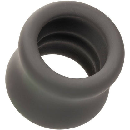 CALEXOTICS - ANNEAU D'EXTENSION DOUBLE SCROTUM ALPHA NOIR