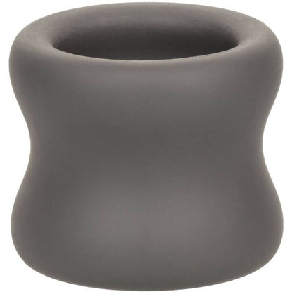 CALEXOTICS - ANNEAU D'EXTENSION DOUBLE SCROTUM ALPHA NOIR