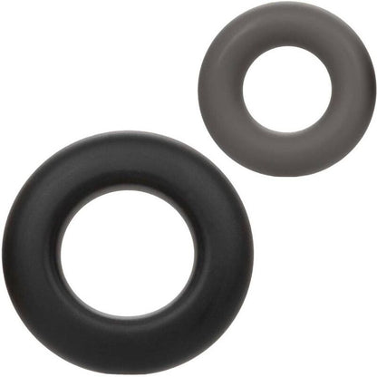 CALEXOTICS - LOT DE 2 BAGUES PROLONGÉES ALPHA GRIS