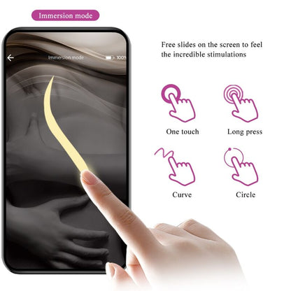 PRETTY LOVE - AUGUST DOUBLE PLEASURE VIBRATOR APP REMOTE