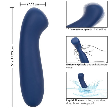 CALEXOTICS - CACHEMIRE SATIN G BLEU