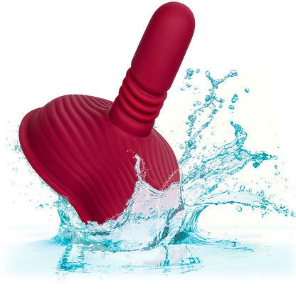 CALEXOTICS - RIDER DOUBLE MOTEUR MASSEUR TÉLÉCOMMANDE ROUGE